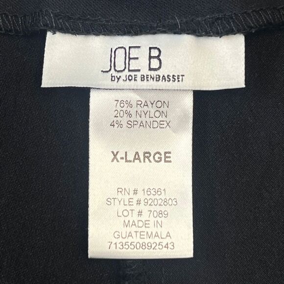 Joe B Wrap Skort XL Black Minimalist Retro Y2K Preppy Dark Academia Mini Skort - Picture 8 of 9